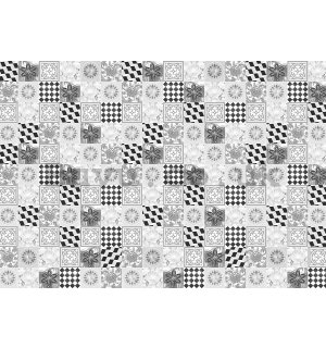 Wall Mural: Square pattern (1) - 184x254 cm
