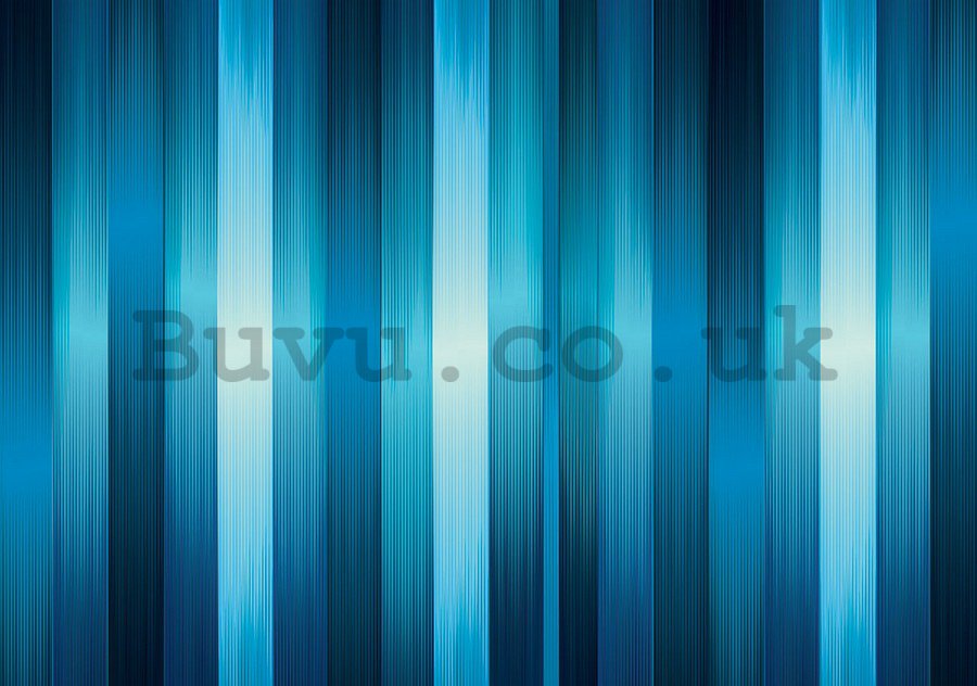 Wall Mural: Blue shine (1) - 254x368 cm