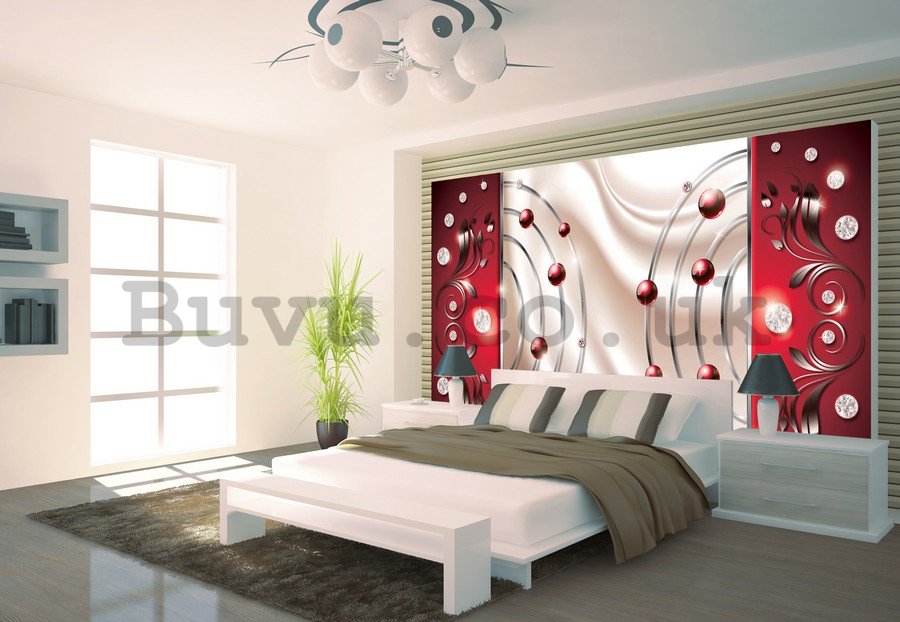 Wall Mural: Colourful abstract (2) - 254x368 cm