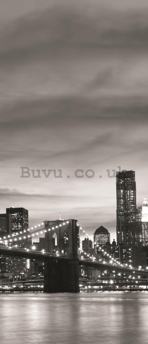 Photo Wallpaper Self-adhesive: Brooklyn Bridge - 211x91 cm