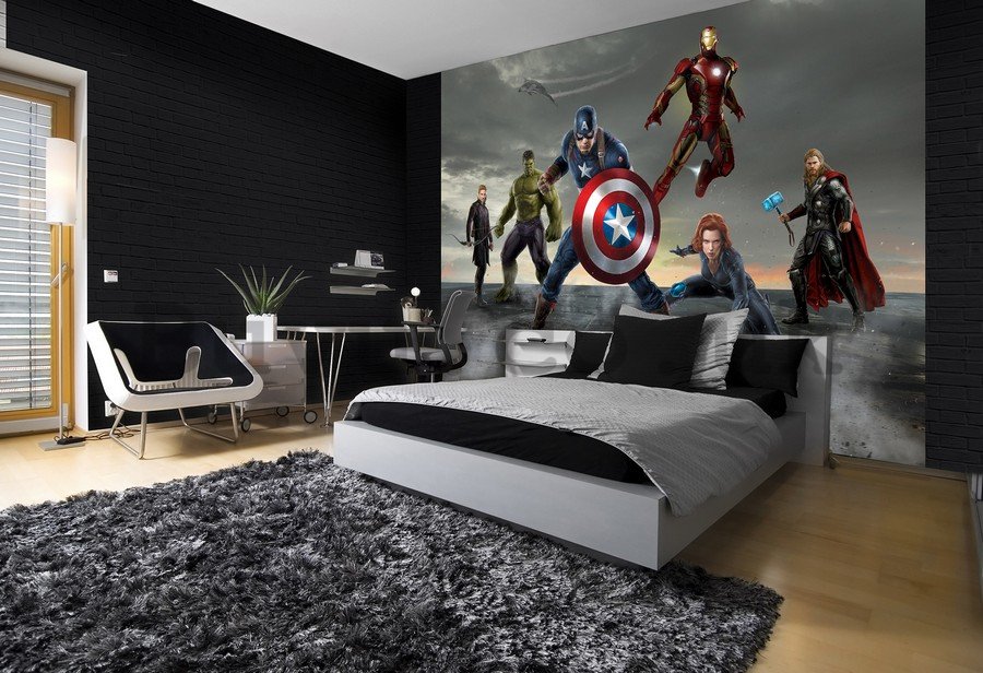 Wall Mural: Avengers (6) - 184x254 cm
