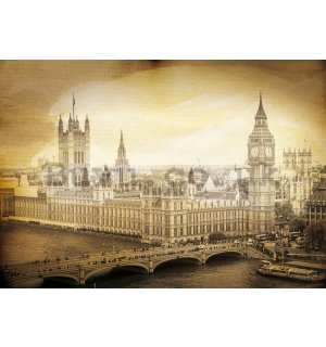 Wall Mural: Westminster (Vintage) - 184x254 cm