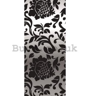 Photo Wallpaper Self-adhesive: Flowers (pattern) - 221x91 cm