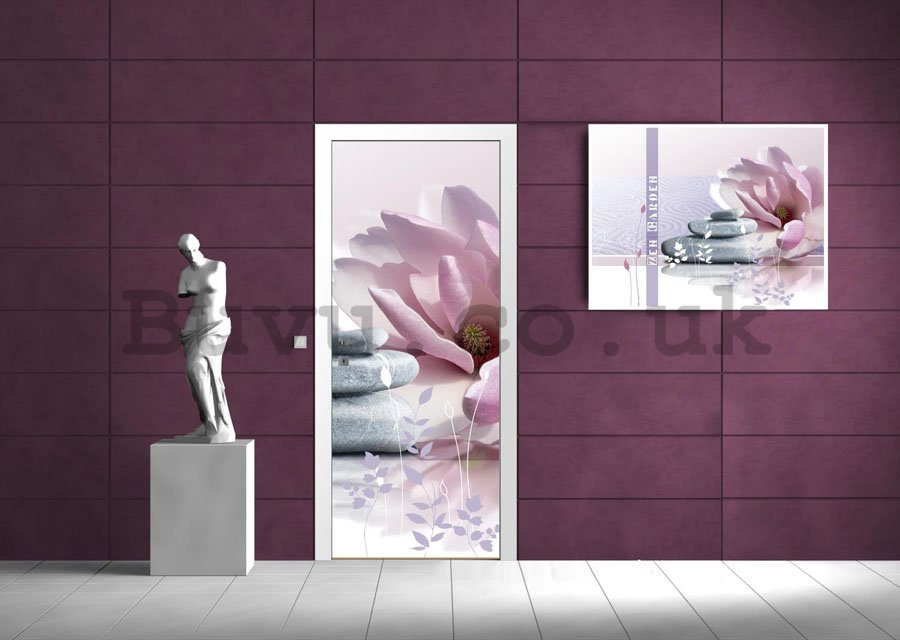 Photo Wallpaper Self-adhesive: Zen - 211x91 cm