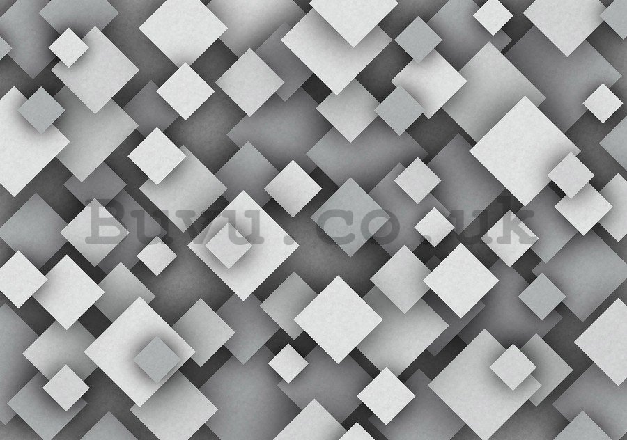 Wall Mural: 3D Abstraction (2) - 254x368 cm