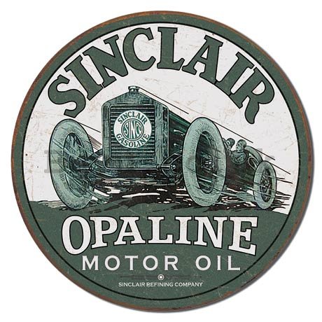 Metal sign - Sinclair (Opaline Motor Oil)