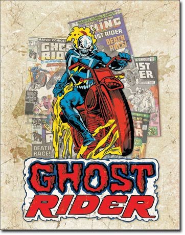 Metal sign - Ghost Rider (1)