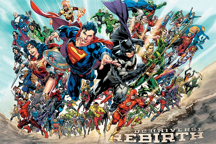 Poster - DC Universe Rebirth