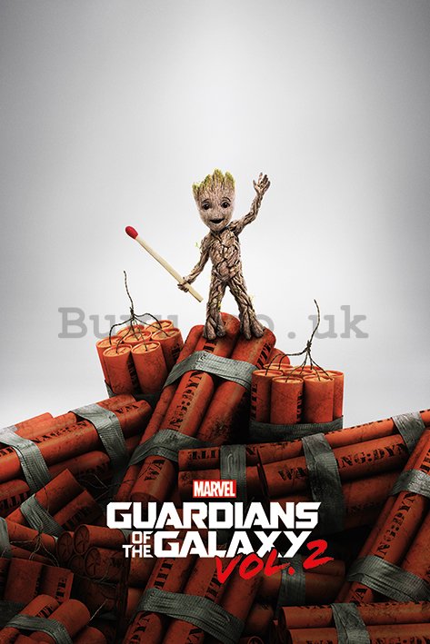 Poster - Guardians of the Galaxy Vol.2 (Groot)