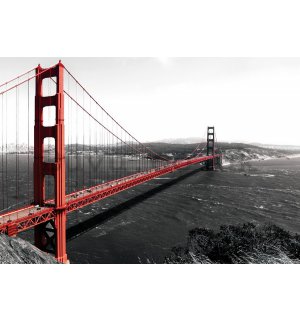 Wall mural vlies: Golden Gate Bridge (1) - 152,5 x 104 cm