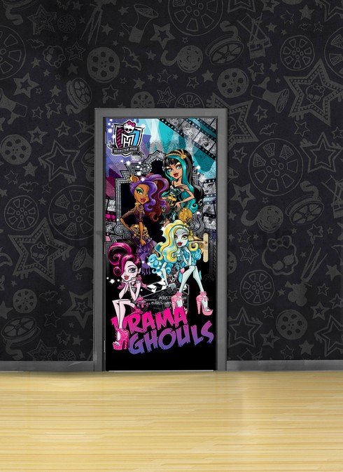 Wall Mural: Monster High (Drama Ghouls) - 211x91 cm