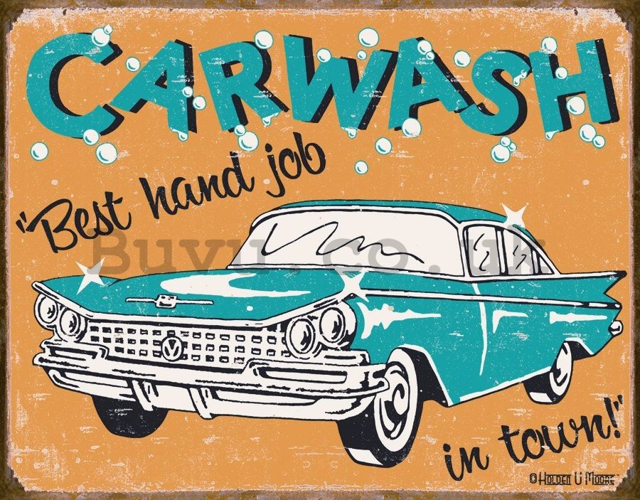 Metal sign - Carwash