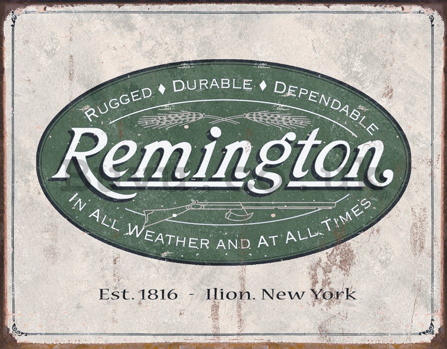 Metal sign - Remington r. 1816