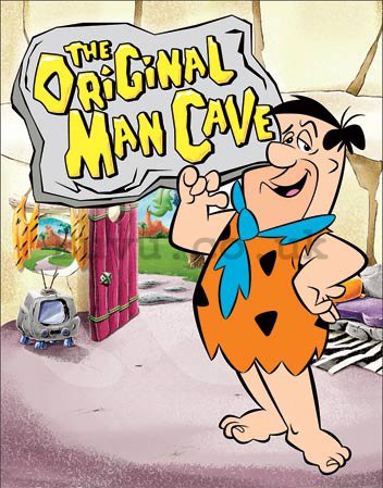 Metal sign - The Original Man Cave