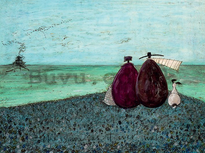 Painting on canvas: Sam Toft, The Same as it Ever Was