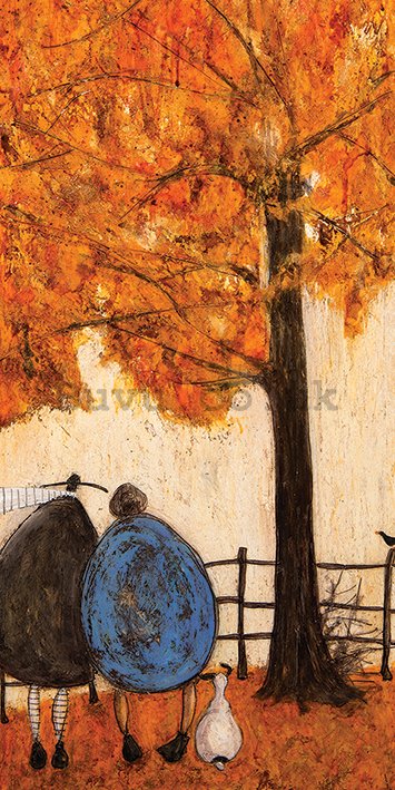 Painting on canvas: Sam Toft, Autumn
