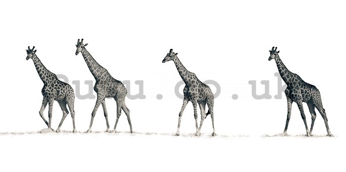 Painting on canvas: Mario Moreno, The Giraffes