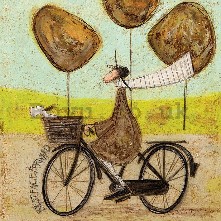 Painting on canvas: Sam Toft, Best Face Forward