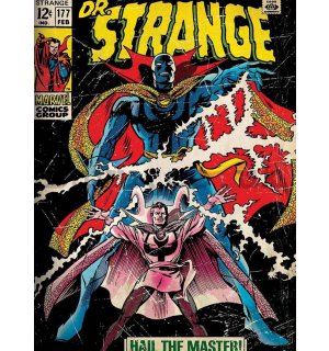 Painting on canvas: Doctor Strange (comics) - 75x100 cm