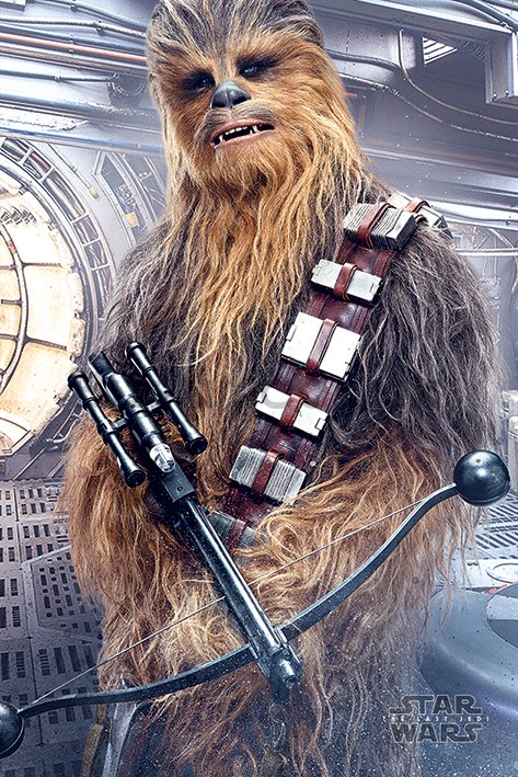 Poster - Star Wars Last Jedi (Chewbacca)