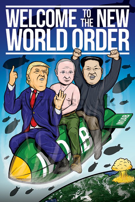 Poster - Welcome to the New World Order