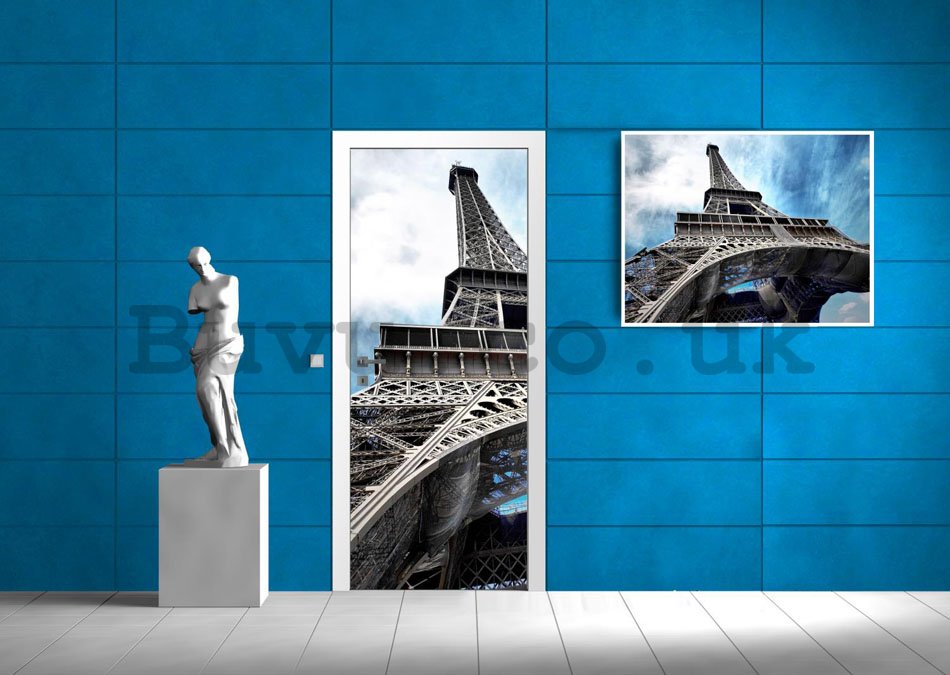 Photo Wallpaper Self-adhesive: Eiffel Tower - 211x91 cm