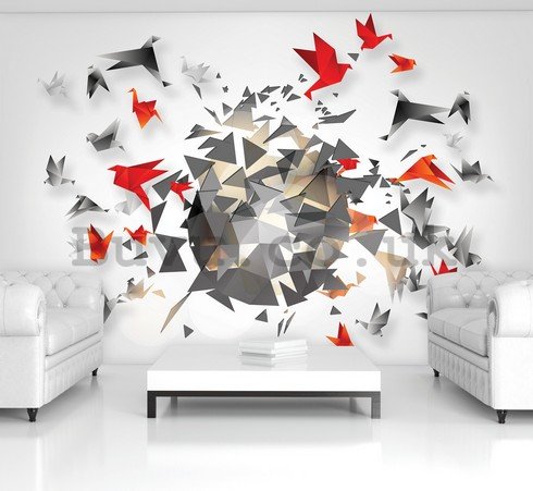 Wall Mural: Origami - 184x254 cm