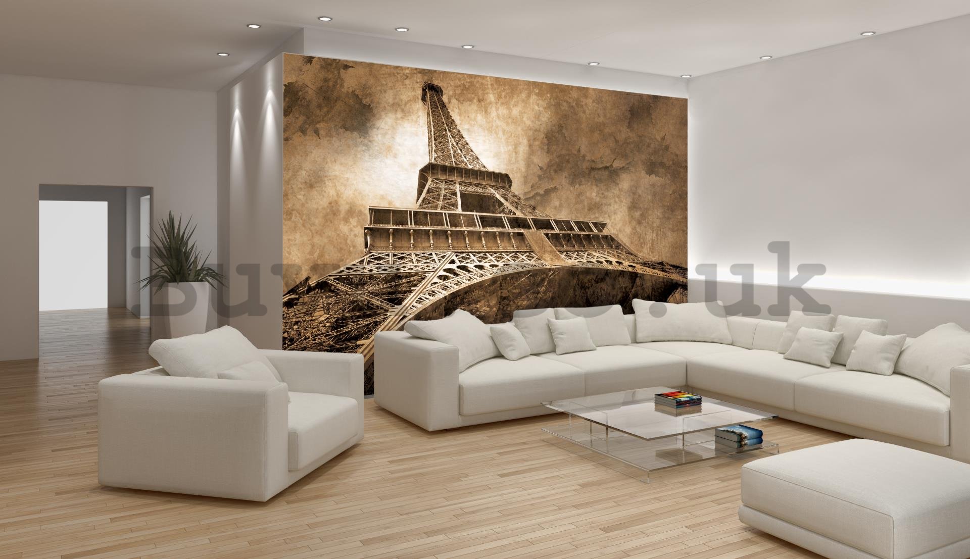 Wall Mural: Eiffel Tower (3) - 254x368 cm