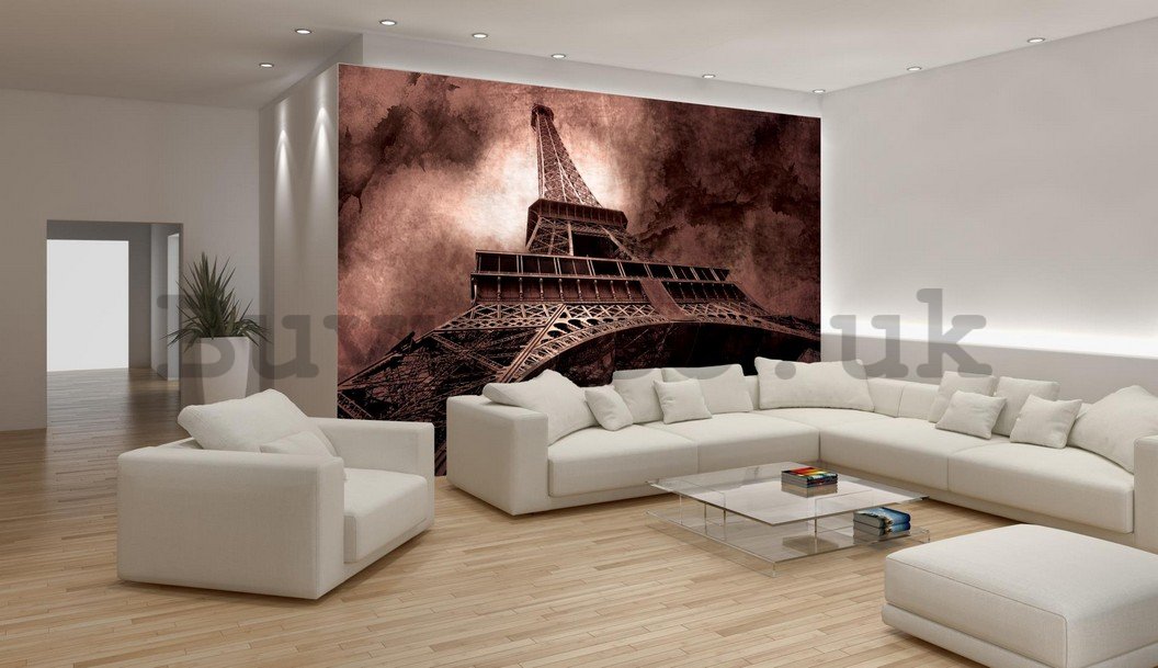 Wall Mural: Eiffel Tower (4) - 254x368 cm