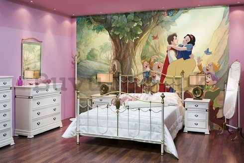 Wall Mural: The Snow white and prince (Snow White) - 184x254 cm