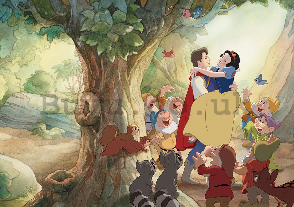 Wall Mural: The Snow white and prince (Snow White) - 184x254 cm