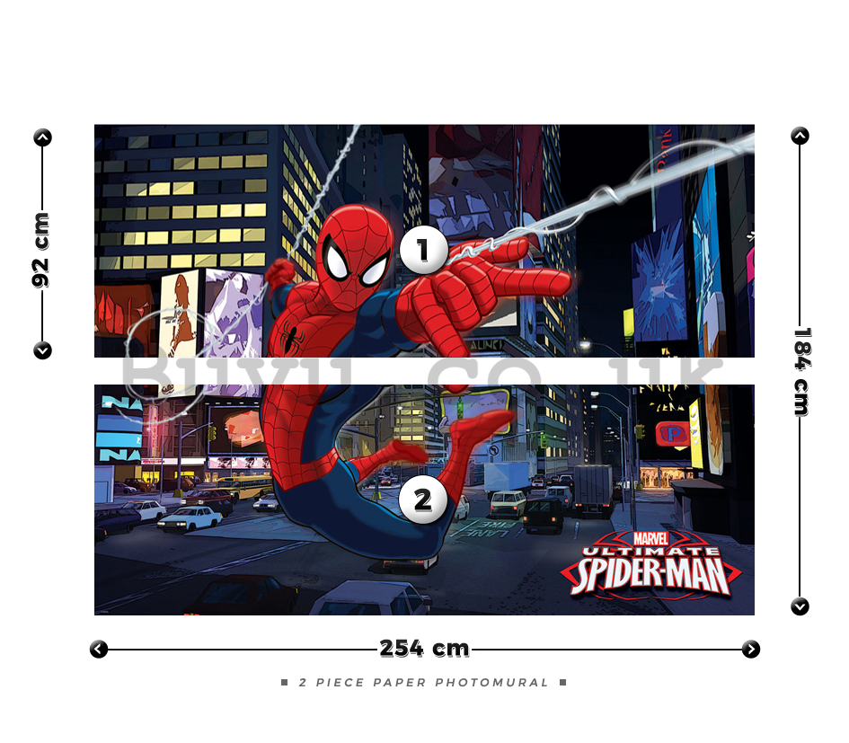 Wall Mural: Ultimate Spiderman - 184x254 cm