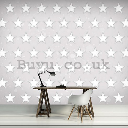 Wall Mural: Stars (pattern) - 254x368 cm