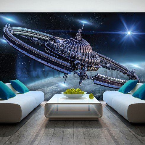 Wall Mural: Space Station - 184x254 cm