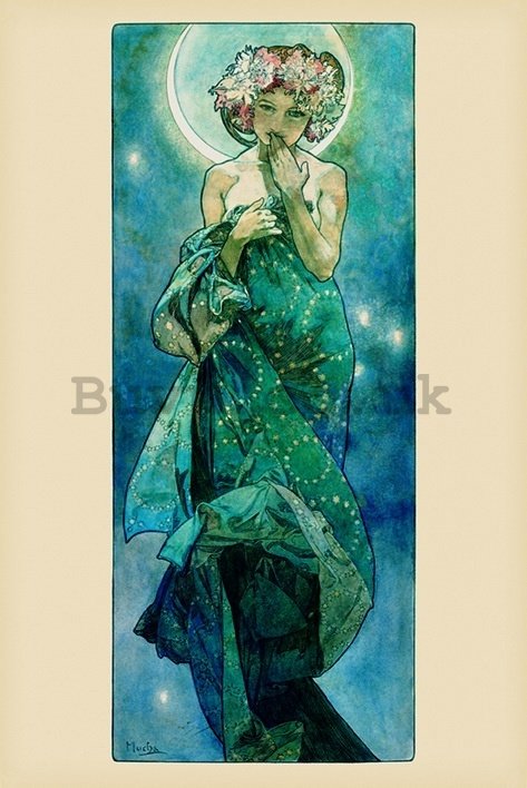 Poster - Mucha A. (Moon)