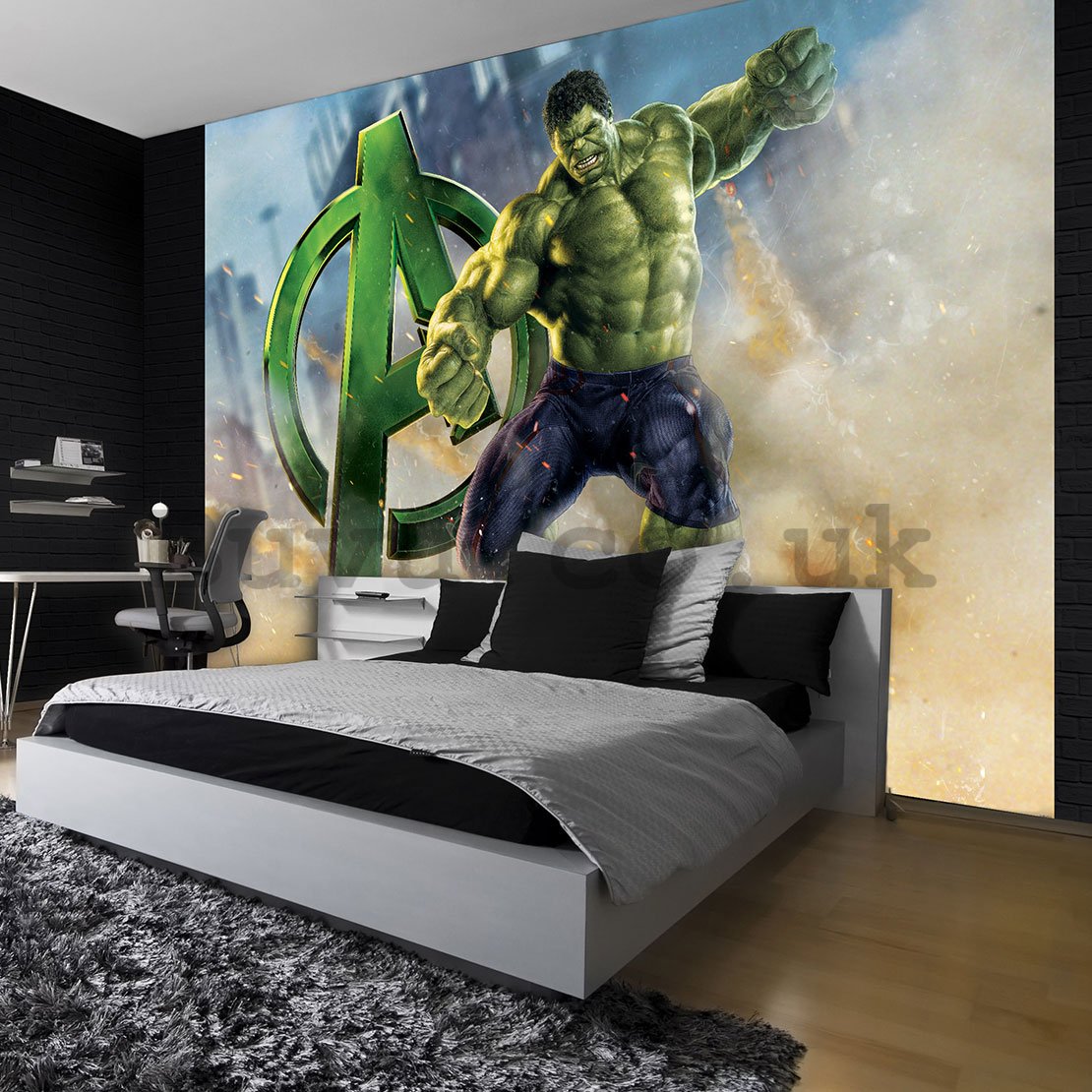 Wall Mural: Avengers (Hulk) - 254x368 cm