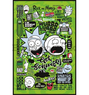 Poster - Rick and Morty (Quotes)