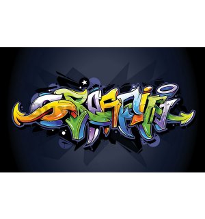 Vlies wall mural : Graffiti (4) - 184x254 cm