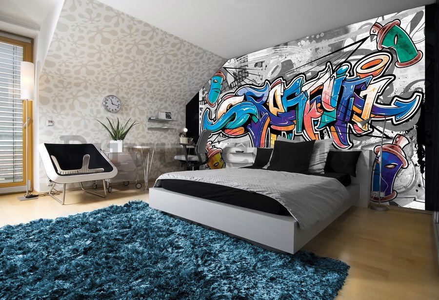Wall mural vlies: Graffiti (9) - 104x152,5 cm