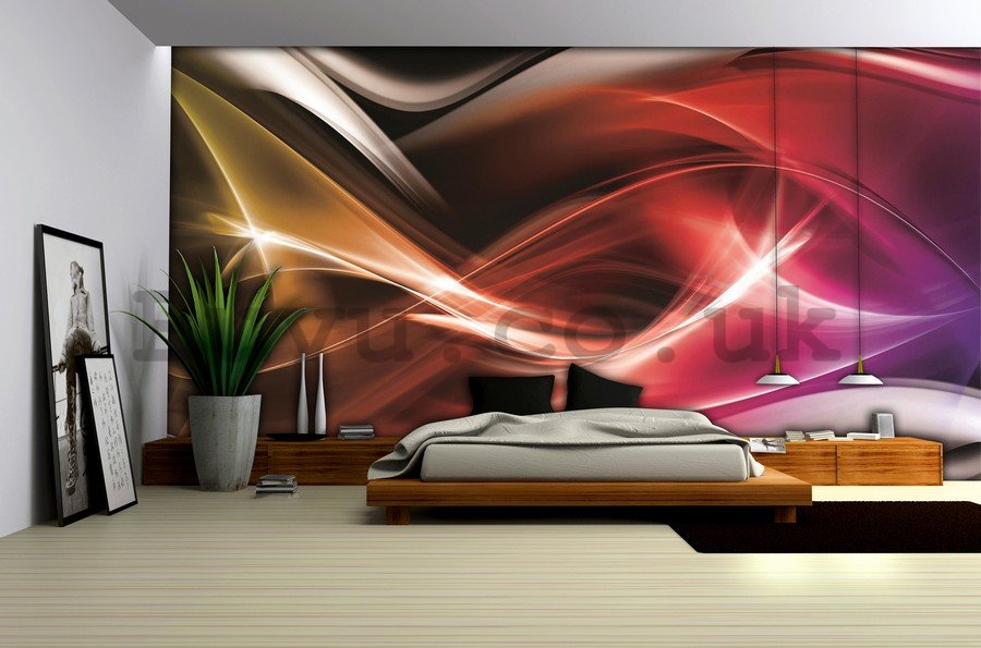 Wall mural vlies: Abstraction - 254x368 cm