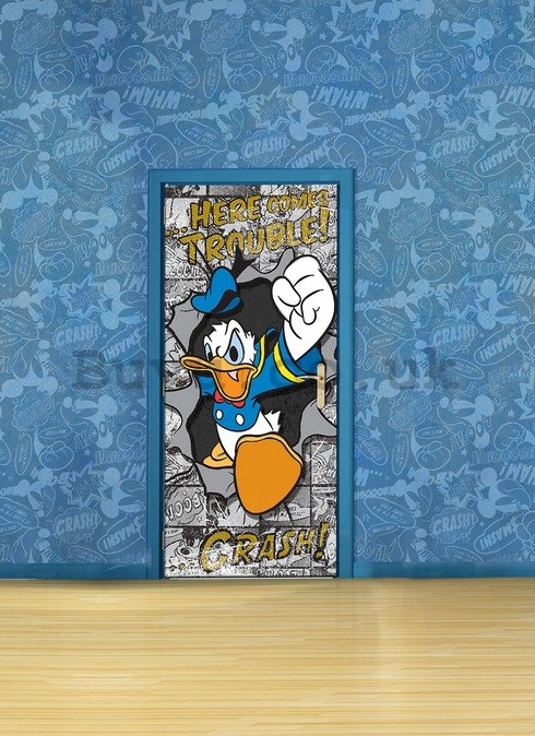 Wall Mural: Donald the Duck - 211x91 cm