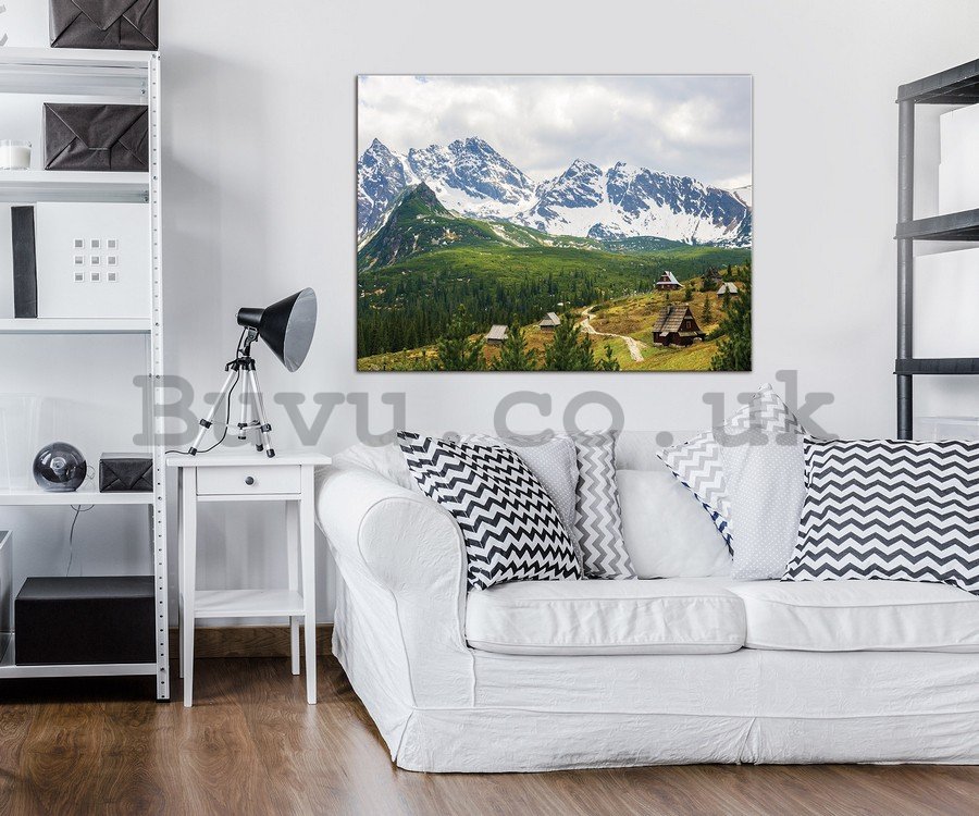 Painting on canvas: Tatra Mountains (1) - 75x100 cm