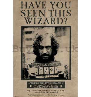 Poster - Harry Potter (Wanted Sirius Black)