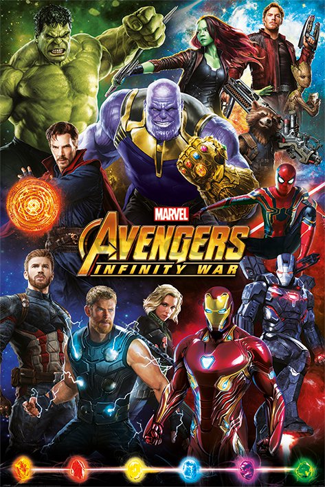 Poster - Avengers Infinity War (Characters)