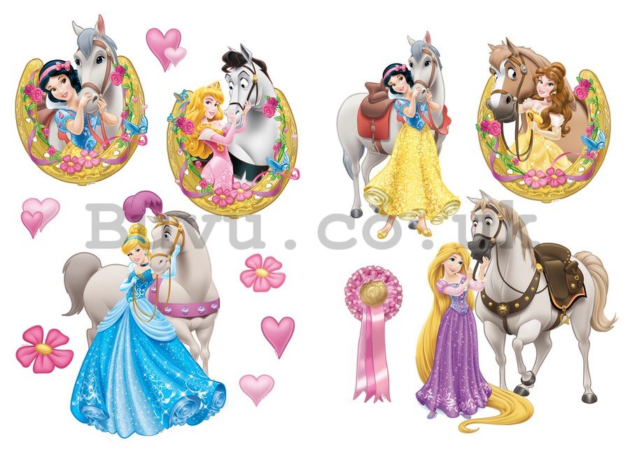 Sticker - Princesses and Horses
