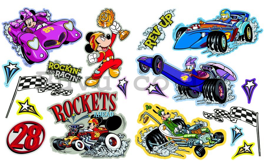 Sticker - Mickey Mouse (Racing)