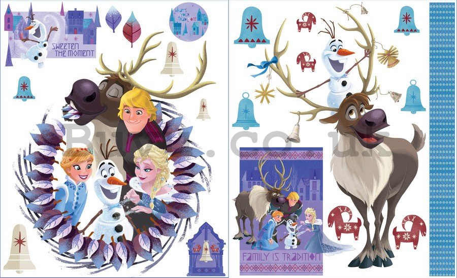 Sticker - Frozen (Olaf and Sven)