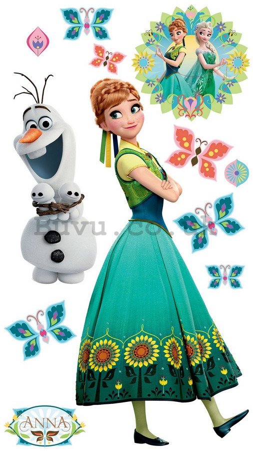 Sticker - Frozen (Anna and Olaf)