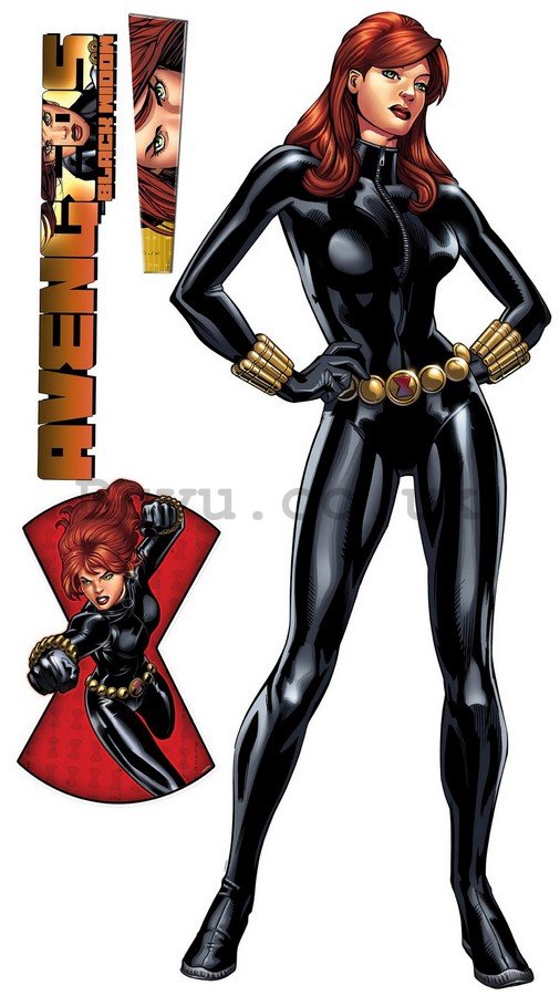 Sticker - Avengers Black Widow (2)