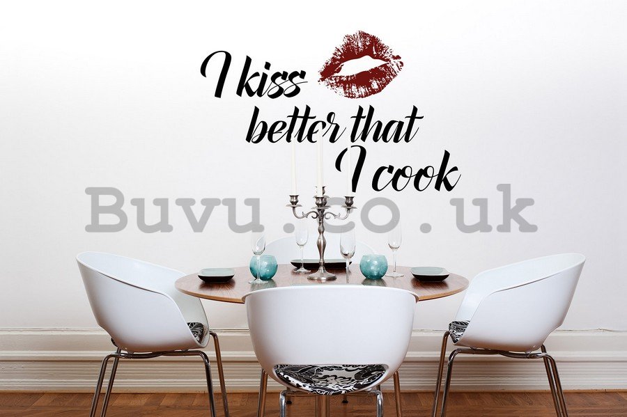 Sticker - I Kiss Better That I Cook